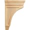 Ekena Millwork 3 3/8"W x 6 3/4"D x 10"H Small Lucan Wood Corbel, Red Oak CORW03X07X10LURO - alternate 2